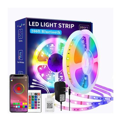 スマート 12V Wifi リモコン 5050 2835 RGB COB LED ストライプライト IP65 評価