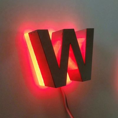 ショッピングモールシグネチャー オーダーメイド LED バックライト レター ネオンライトとアルミニウムレター