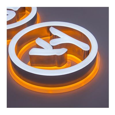 カスタマイズされたサイズ フロントライトとバックライト 3D LEDチャンネル 扉広告のための文字標識