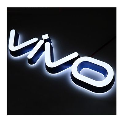 カスタマイズされたサイズ フロントライトとバックライト 3D LEDチャンネル 扉広告のための文字標識
