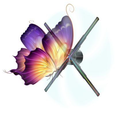 3D ホログラム ビデオ ディスプレイで 視覚を変えます