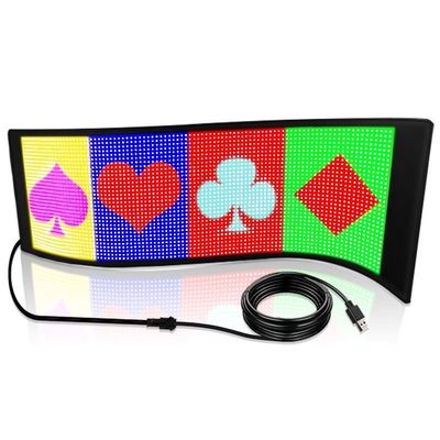 レベル ≥150° 垂直 170° 視角 スマートアプリ プログラム可能な車灯用 LED ディスプレイ