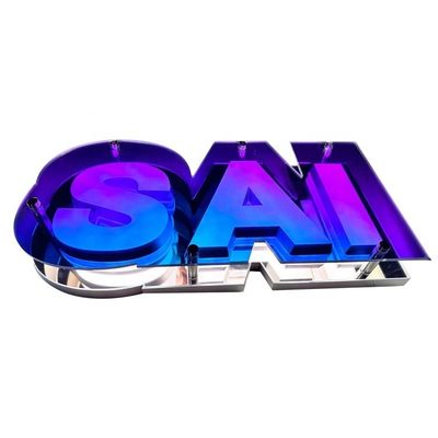 カスタマイズされた電力消費 無限鏡サイン ロゴ 3D LED文字 電子サイン