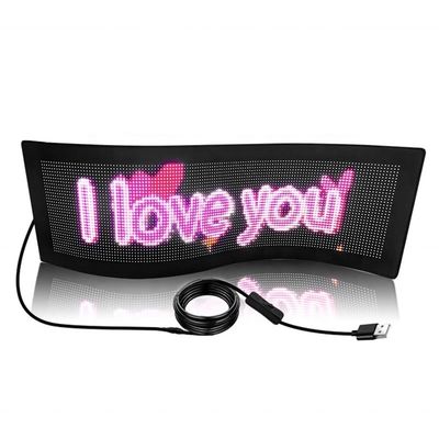 スマート アプリ コントロール USB LED 掲示板 展示ホール ミニ LED 広告ディスプレイ
