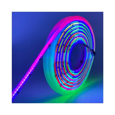 変色 多色 柔軟性 COB LED ストライプライト 16.4ft 5m 24V 部屋 ベッドルーム パーティー DIY 飾り付け