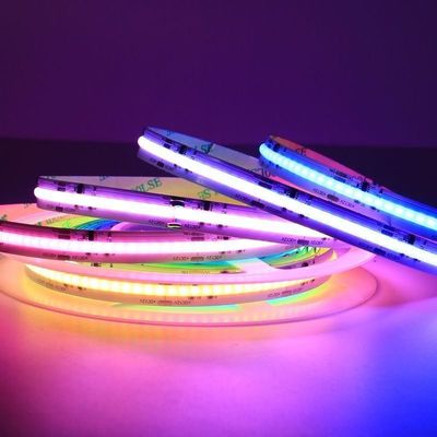 IP68 COB LEDストライプライト 5M 16.4FT スリム柔軟なデザイン 2-5 12V 24V 貼り付け可能