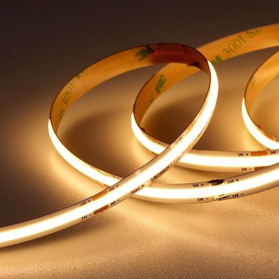 切断可能なCOB LEDストライプライトキット 24v 50000時間の寿命と多色白