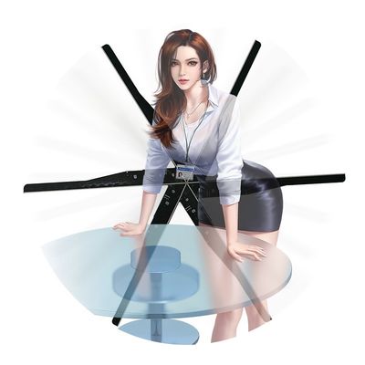 3Dホログラムディスプレイ 屋外広告と10ms応答時間 ホログラムファン