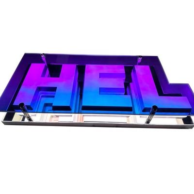 繊細なLEDミニ文字 電子インフィニティミラー LEDネオンサイン カスタマイズ製品