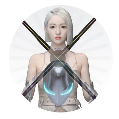 MP4/AVI/RMVB/GIF/JEPG/PNG/MKV コンテンツの3Dホログラムディスプレイ 50cmホログラムファン