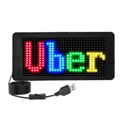 デザイン タクシー 裏窓 デジタルディスプレイ アプリ コントロール LED 広告 掲示板画面