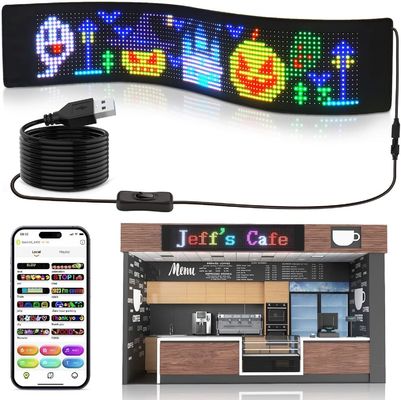 コントラスト比 ≤1/10000 パーソナライズされたグラフィティのためのBluetooth制御LEDマトリックスパネル