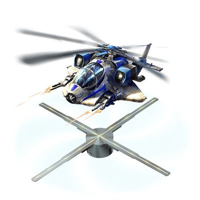 ホログラム広告ディスプレイ 3D広告/クラウド制御/スプリース 3Dホログラムファンウォール