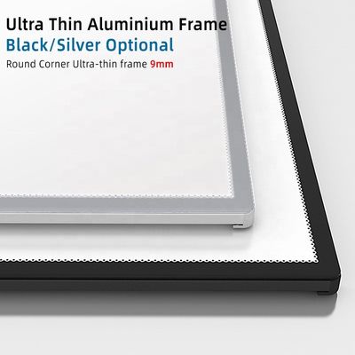 アルミフレーム A1 A2 A3 A4 A5 スナップ超薄広告金属照明 LEDライトボックス