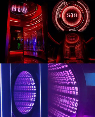 インフィニティミラー 3D LED ホログラムファンで広告戦略を革命化