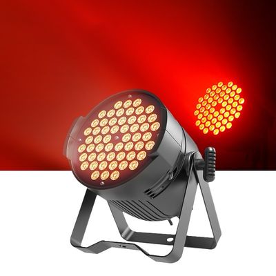 防水 54*3w RGB 3in1 LED Par Can 64 RGBW ウォールウォッシャーライト Dmx 結婚式イベント用