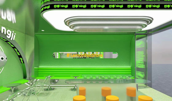 ホログラム 3D アビス ミラー LED ストライプ 光源 ホログラム ファン 広告 光箱