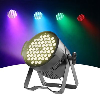 54*3W 3イン1 LED PAR DMX 照明装置 結婚式パーティーステージライトパフォーマンス
