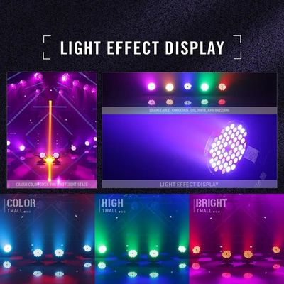 プロフェッショナルステージ照明 54*3w LED PARライト DMX制御と音声アクティベーション
