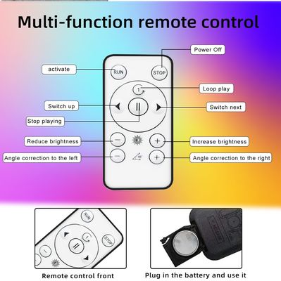 高解像度LED扇風機 3Dホログラムディスプレイ Wifiホログラムプロジェクター扇風機 150cm 42cm