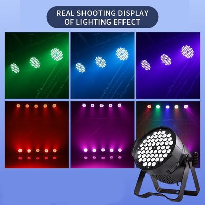 プロフェッショナルステージ照明 54*3w LED PARライト DMX制御と音声アクティベーション