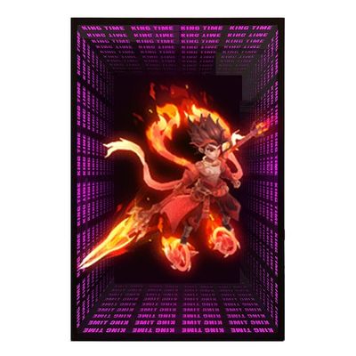 3Dホログラム扇風機とインフィニティミラー LED文字とワイヤレスチャンネル