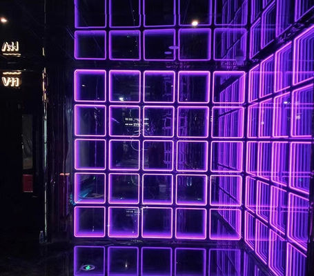 50C Wifi インフィニティ LED ミラー インフィニット ミラー ネオン ダイナミック フラグとグラフィック再生