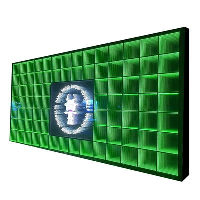ステンレス鋼ネオン インフィニティミラー LED ロゴ レター ICONS パーティーと家庭の装飾のために
