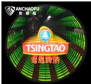 ベッドルームの装飾 繊細なアートデコ 壁標識 LED インフィニティミラー