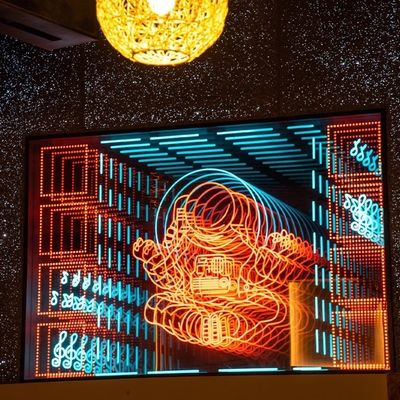 DC 12V ネオンLED インフィニティミラー アクリルサイン バーパーティ ホテル ショップ 飲食店