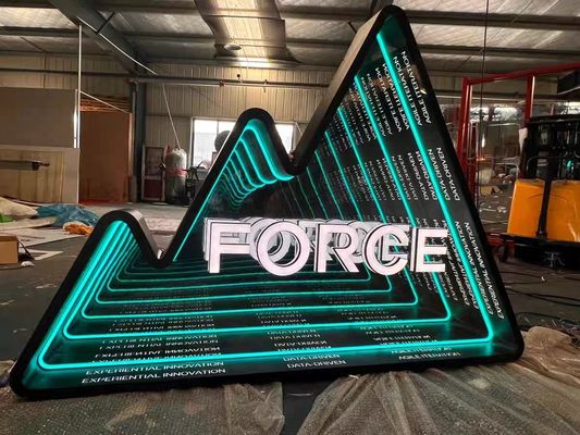店やホテルの装飾のためのLEDワードインフィニティミラーレターサイン