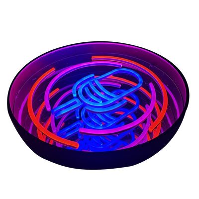 インフィニット・ビジュアル・アート ライトボックス メル・アビス ミラー 3D 輝く文字 ロゴ ネオン・ボード