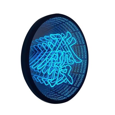 モダン・アート・デザイン ステンレス・スチール・LED・ミラー 無制限のRGB・光調調整